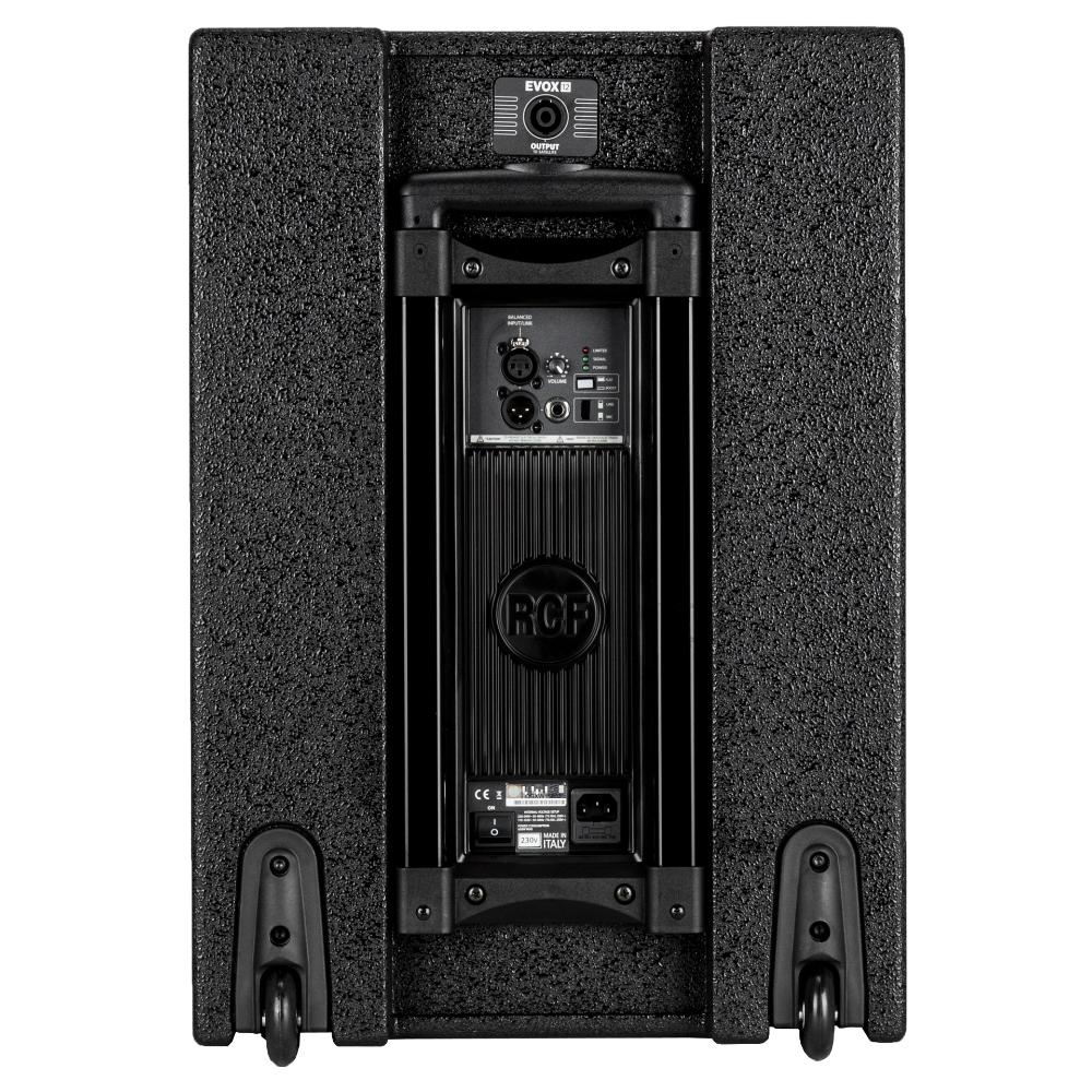 RCF EVOX 12 Active Two-Way Array Speaker - Each - Black