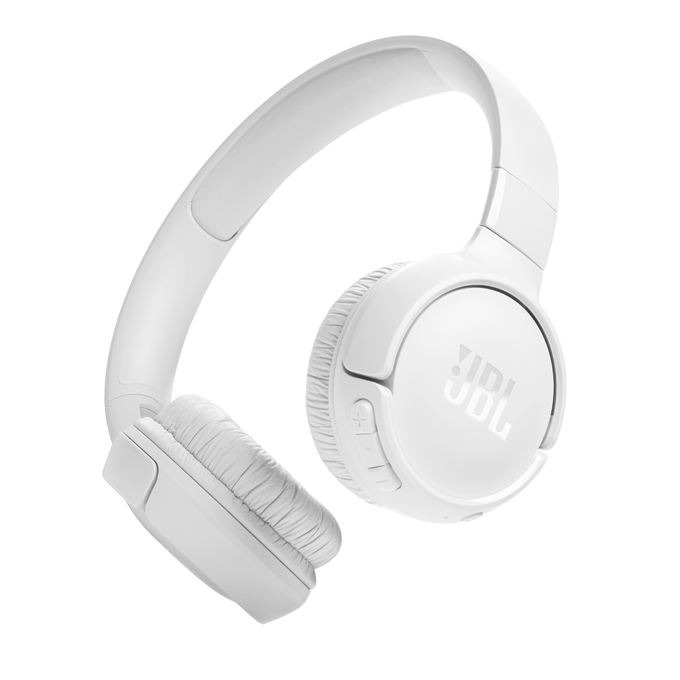 JBL TUNE 520BT Wireless On-Ear Headphones - White