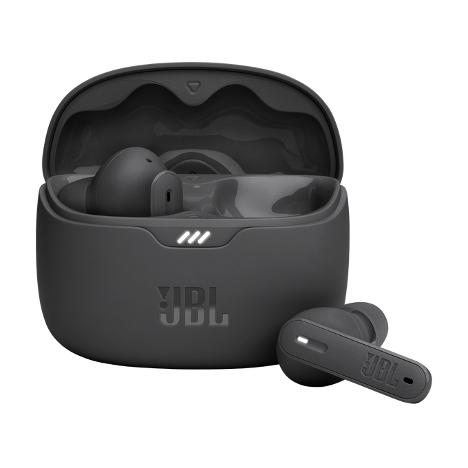 JBL Tune Beam True Wireless Noise Cancelling Earbuds - Black