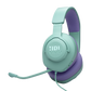 JBL Quantum 100M2 Wired Over-Ear Gaming Headset with Omnidirectional Detachable Mic - Cyan