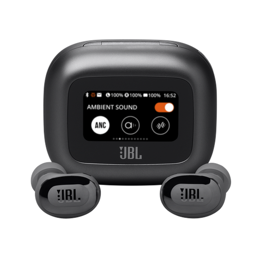 JBL Live Buds 3 True Wireless Noise-Cancelling Bud-Type Earbud with Smart Charging Case - Black