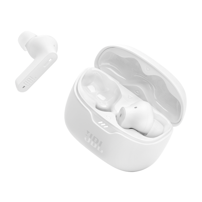 JBL Tune Beam True Wireless Noise Cancelling Earbuds - White