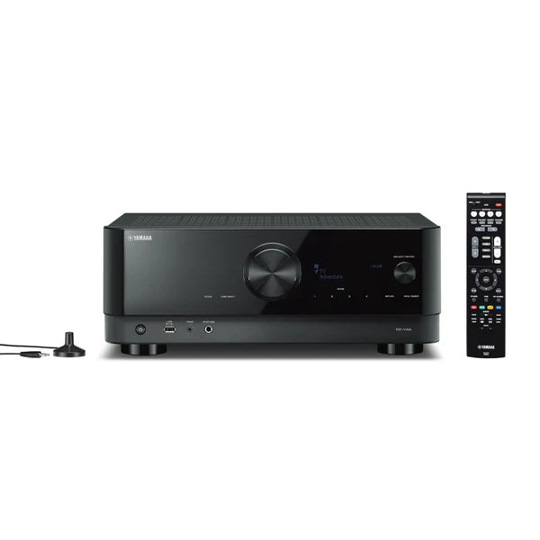 Wharfedale Diamond 12.4i Home Theatre System (Black)+ Yamaha RX-V4A AV Receiver (Black)