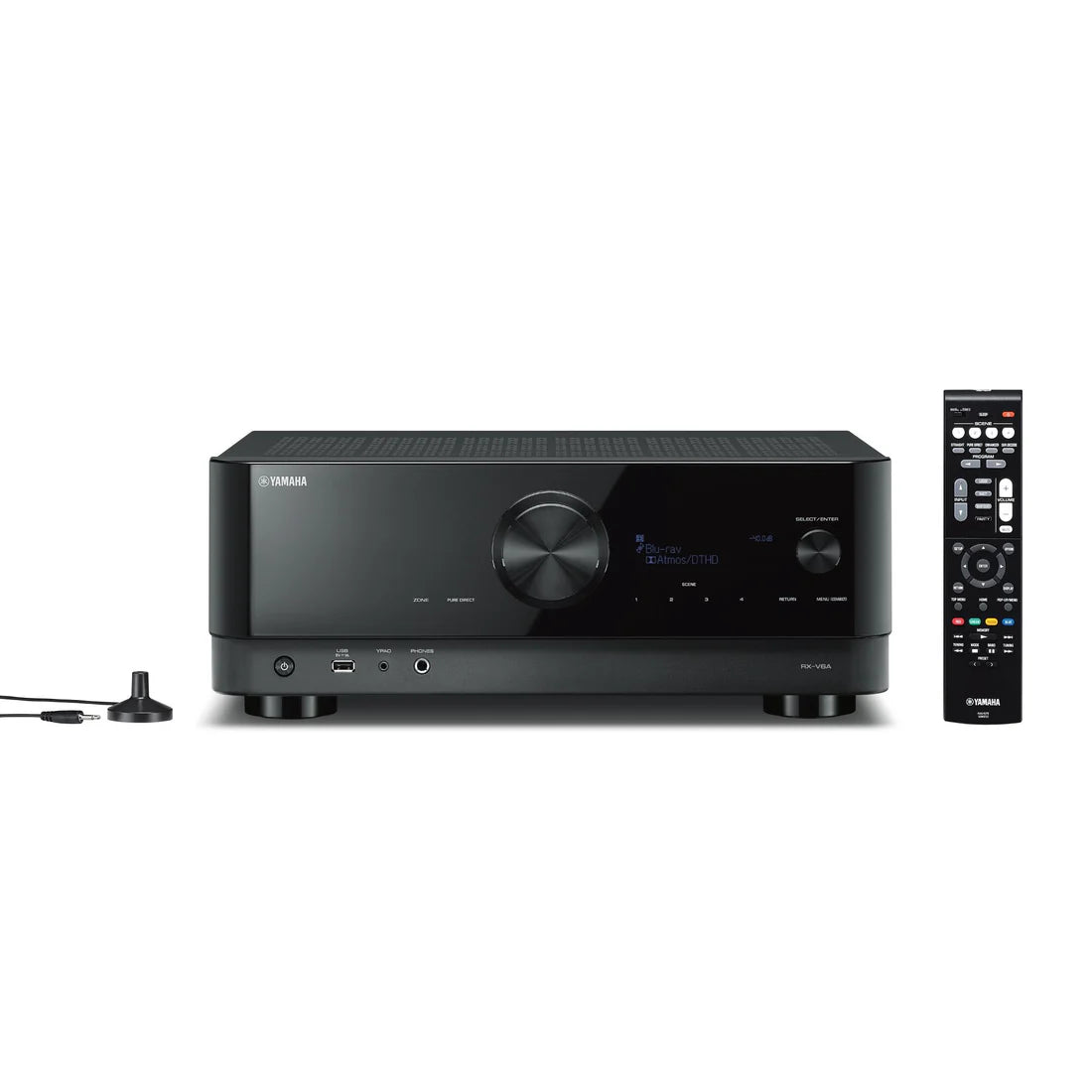 Wharfedale Evo 5.3 Home Theatre System (Grey) + Yamaha RX-V6A AV Receiver (Black)