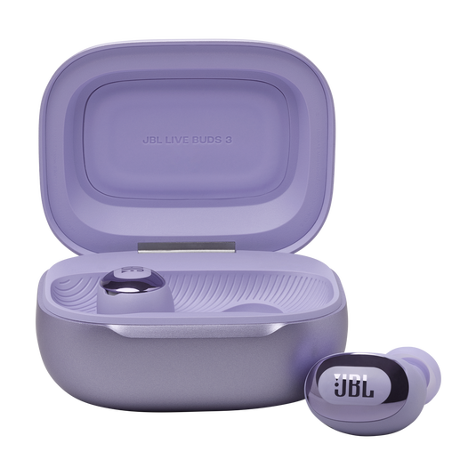 JBL Live Buds 3 True Wireless Noise-Cancelling Bud-Type Earbud with Smart Charging Case - Purple