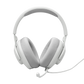 JBL Quantum 100M2 Wired Over-Ear Gaming Headset with Omnidirectional Detachable Mic - White