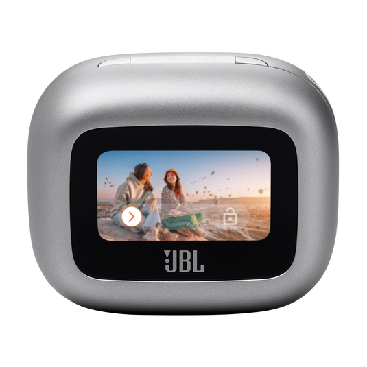 JBL Live Buds 3 True Wireless Noise-Cancelling Bud-Type Earbud with Smart Charging Case - Silver