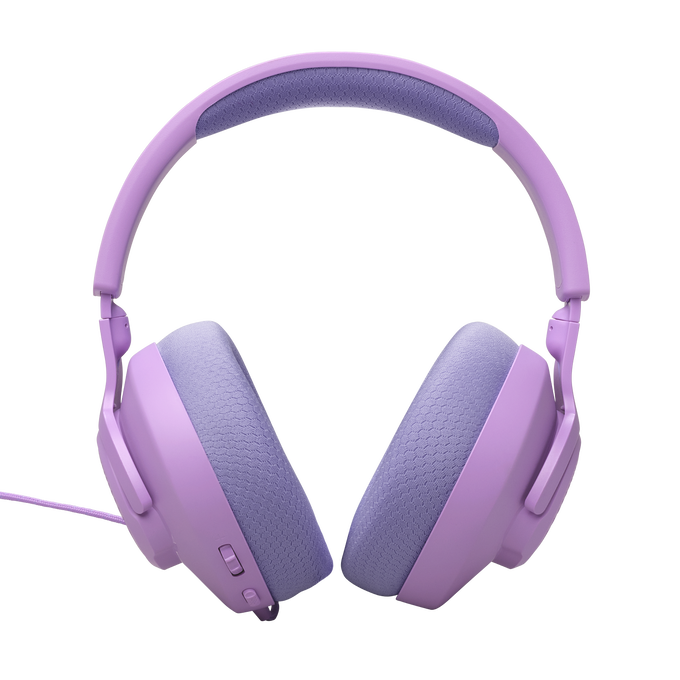 JBL Quantum 100M2 Wired Over-Ear Gaming Headset with Omnidirectional Detachable Mic - Purple