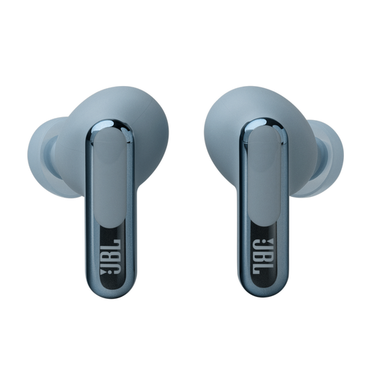 JBL Live Beam 3 True Wireless Noise-Canceling Earbuds with Stick-Closed Design and Smart Charging Case - Blue