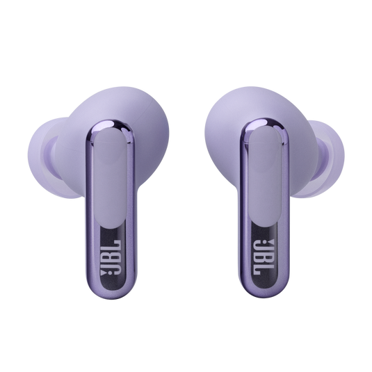 JBL Live Beam 3 True Wireless Noise-Canceling Earbuds with Stick-Closed Design and Smart Charging Case - Purple