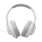 JBL Quantum 100M2 Wired Over-Ear Gaming Headset with Omnidirectional Detachable Mic - White