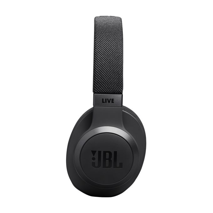 JBL Live 770NC Wireless Over-Ear Headphones with True Adaptive Noise Cancelling - Black