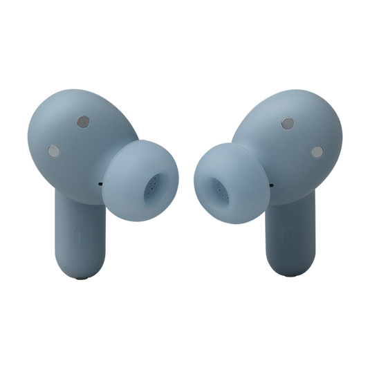 JBL Live Beam 3 True Wireless Noise-Canceling Earbuds with Stick-Closed Design and Smart Charging Case - Blue