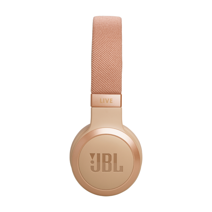 JBL Live 670NC Wireless On-Ear Headphones with True Adaptive Noise Cancelling - Sandstone