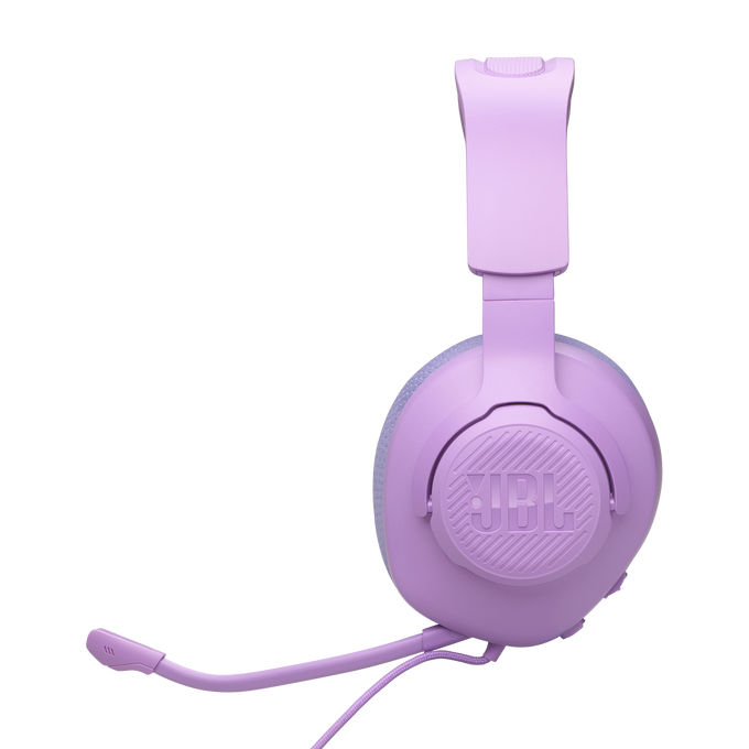 JBL Quantum 100M2 Wired Over-Ear Gaming Headset with Omnidirectional Detachable Mic - Purple