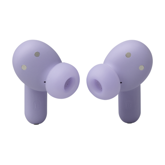 JBL Live Beam 3 True Wireless Noise-Canceling Earbuds with Stick-Closed Design and Smart Charging Case - Purple