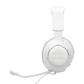 JBL Quantum 100M2 Wired Over-Ear Gaming Headset with Omnidirectional Detachable Mic - White