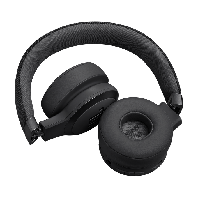 JBL Live 670NC Wireless On-Ear Headphones with True Adaptive Noise Cancelling - Black