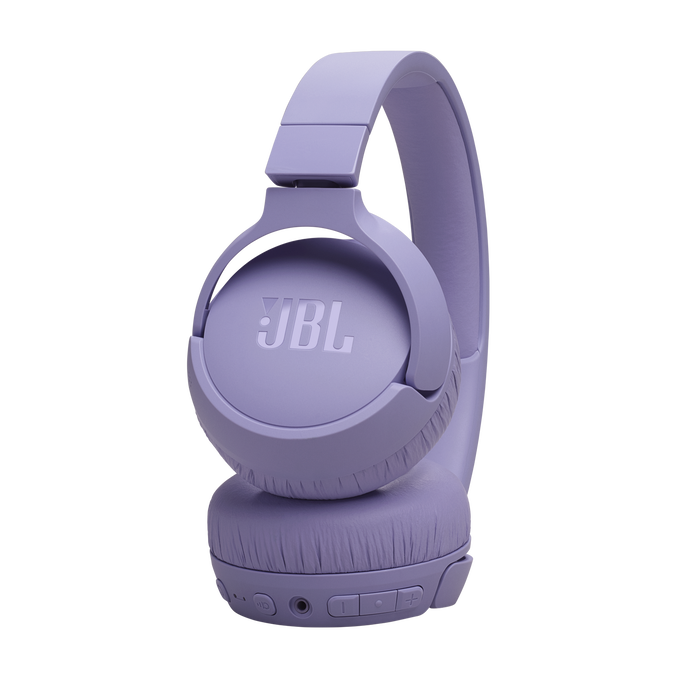 JBL TUNE 670NC Adaptive Noise Cancelling Wireless On-Ear Headphones - Purple