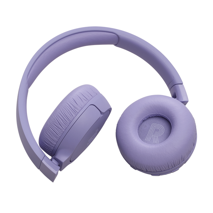 JBL TUNE 670NC Adaptive Noise Cancelling Wireless On-Ear Headphones - Purple