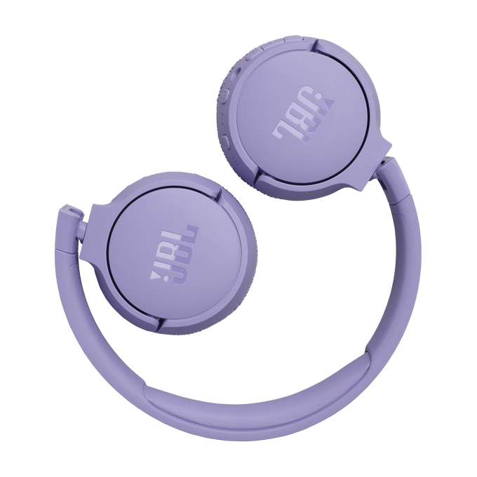 JBL TUNE 670NC Adaptive Noise Cancelling Wireless On-Ear Headphones - Purple