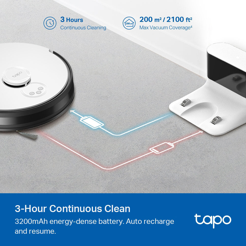 TP-LINK TAPO RV30C MOP | LIDAR NAVIGATION ROBOT VACUUM AND MOP