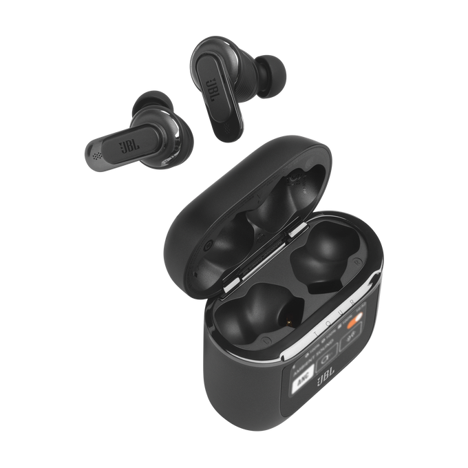 JBL Tour Pro 2 True Wireless Noise Cancelling Earbuds - Black