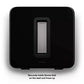 Flexson Wall Mount for SONOS Sub - Each (Black)