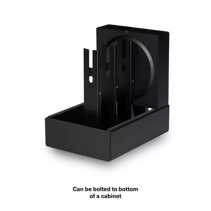 Flexson Dock for 4 SONOS Amps - Each (Black)