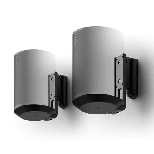 Flexson Wall Mount for SONOS ERA 100 - Pair (Black)