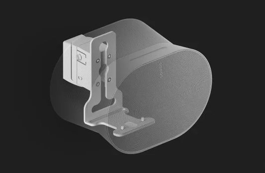 Flexson Wall Mount for SONOS ERA 300 - Each (White)