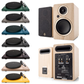 Argon Audio Fenris A4 Active Bookshelf Speakers + Argon Audio TT MK2 Turntable