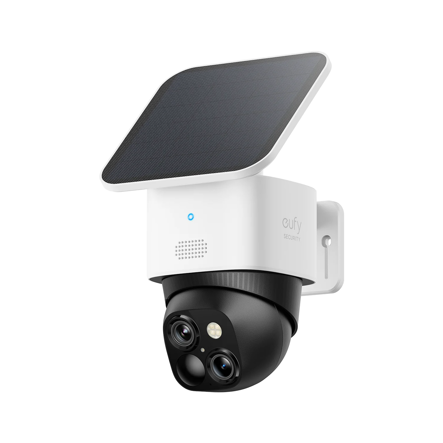 Eufy SoloCam S340 Wireless Outdoor Security Camera with Dual Lens and Solar Panel - Each - White