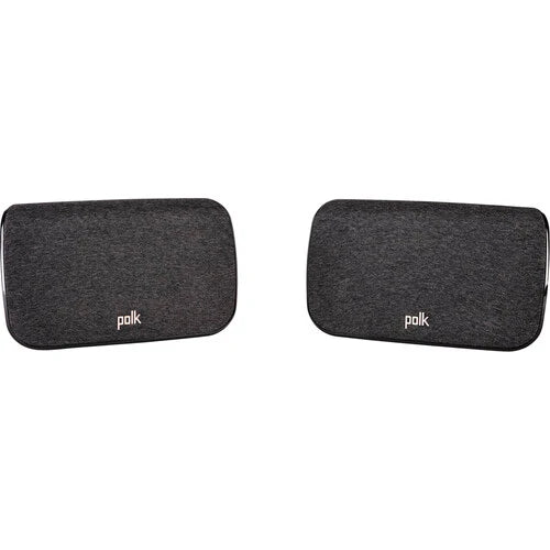 Polk Audio Magnifi Max AX (Black) + Polk Audio SR2 Wireless Surround Speakers - Pair (Black)