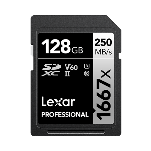 Lexar® Professional 1667x SDXC™ UHS-II Card SILVER Series