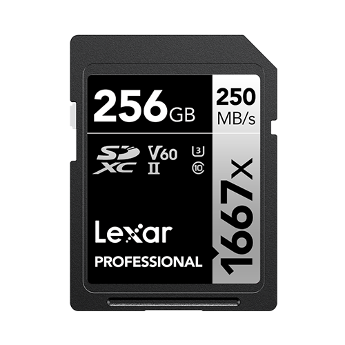 Lexar® Professional 1667x SDXC™ UHS-II Card SILVER Series