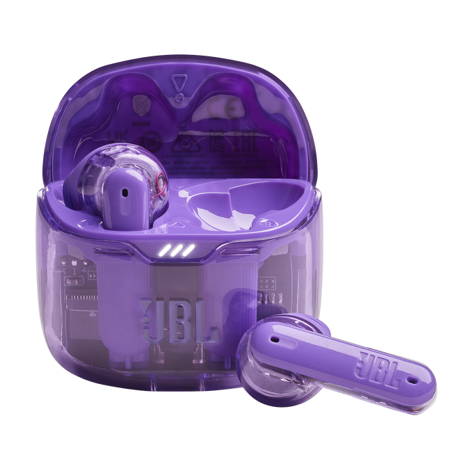 JBL Tune Flex Ghost Edition True Wireless Noise Cancelling Earbuds - Ghost Purple