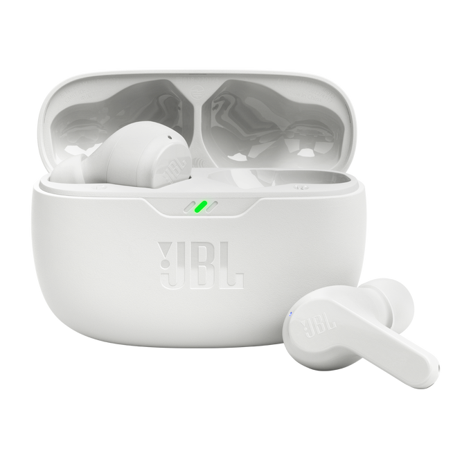 JBL Wave Beam True Wireless Earbuds - White