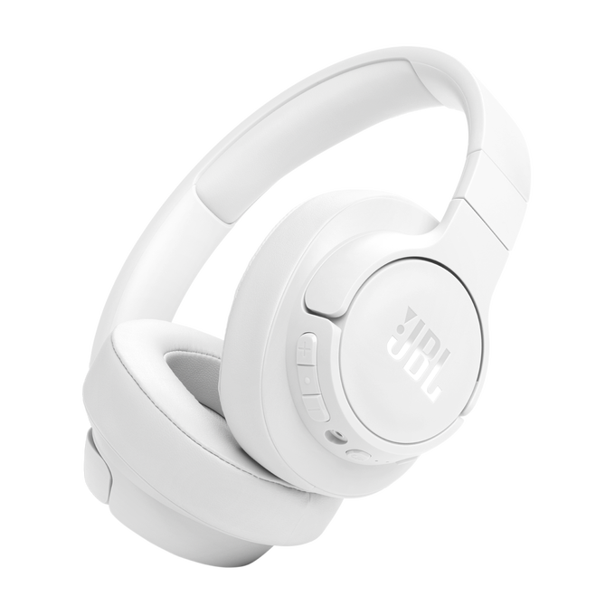 JBL TUNE 770NC Adaptive Noise Cancelling Wireless Over-Ear Headphones - White