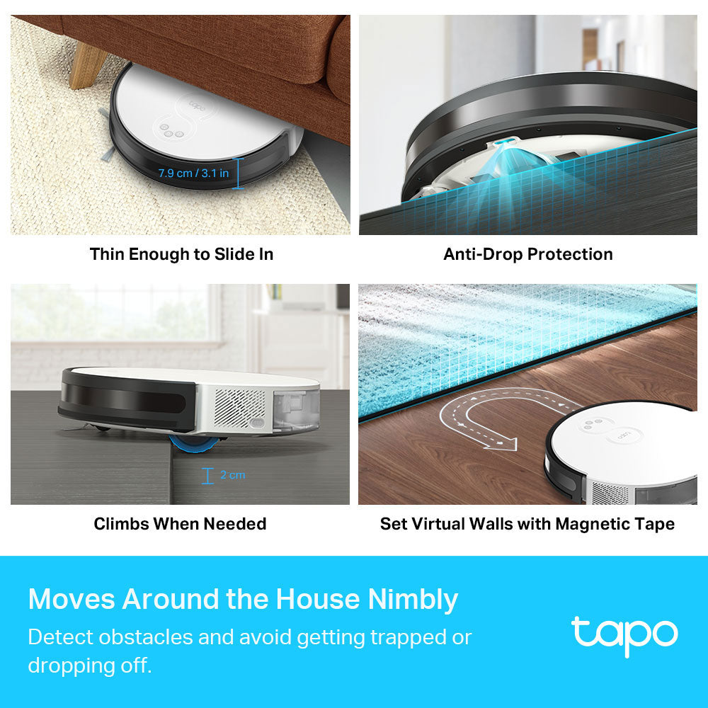 TP-LINK TAPO RV10 ROBOT VACUUM AND MOP