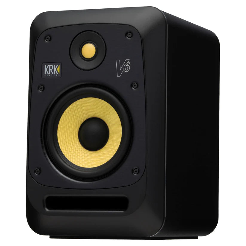 KRK Systems V6 SERIES 4 Powered Studio Monitor - Black (Each)