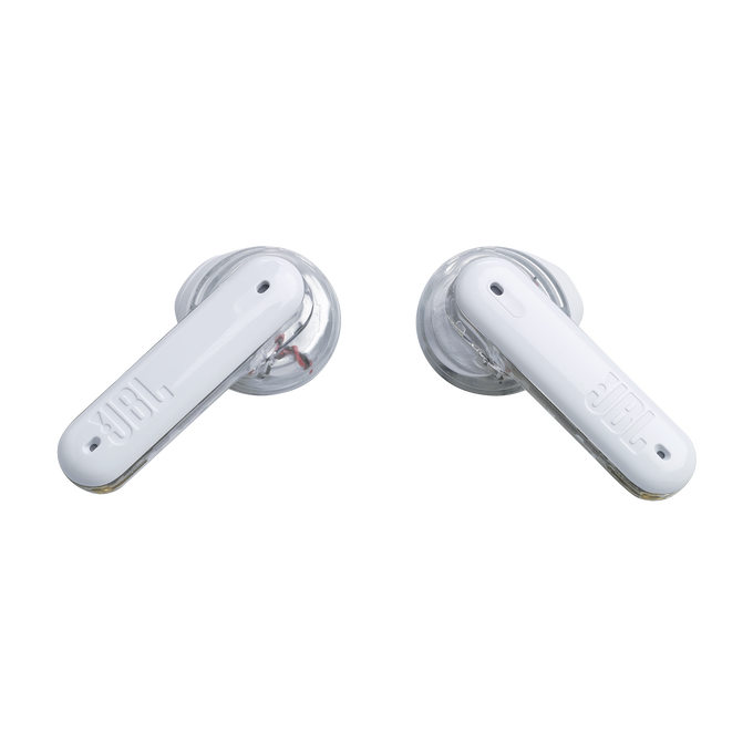 JBL Tune Flex Ghost Edition True Wireless Noise Cancelling Earbuds - Ghost White