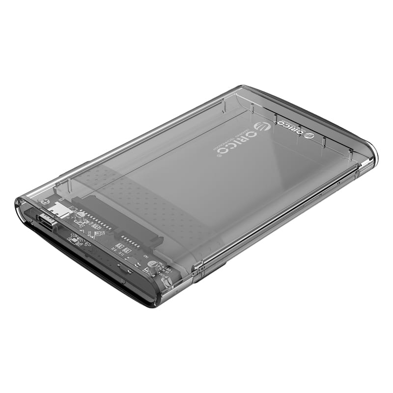 ORICO 2.5″ USB-C Transparent HDD Enclosure