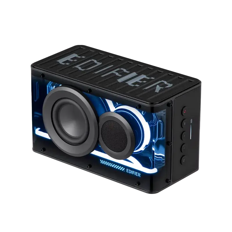Edifier QD25 Tabletop Wired & Portable Bluetooth Speaker - Each (Black)