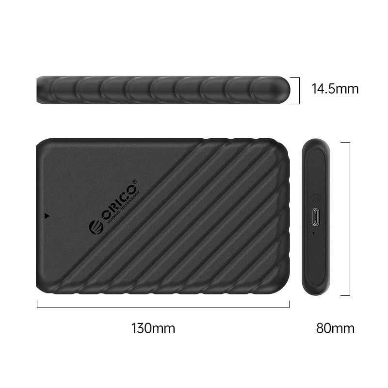 ORICO-2.5 inch USB3.1 Gen1 Type-C to USB-A Hard Drive Enclosure