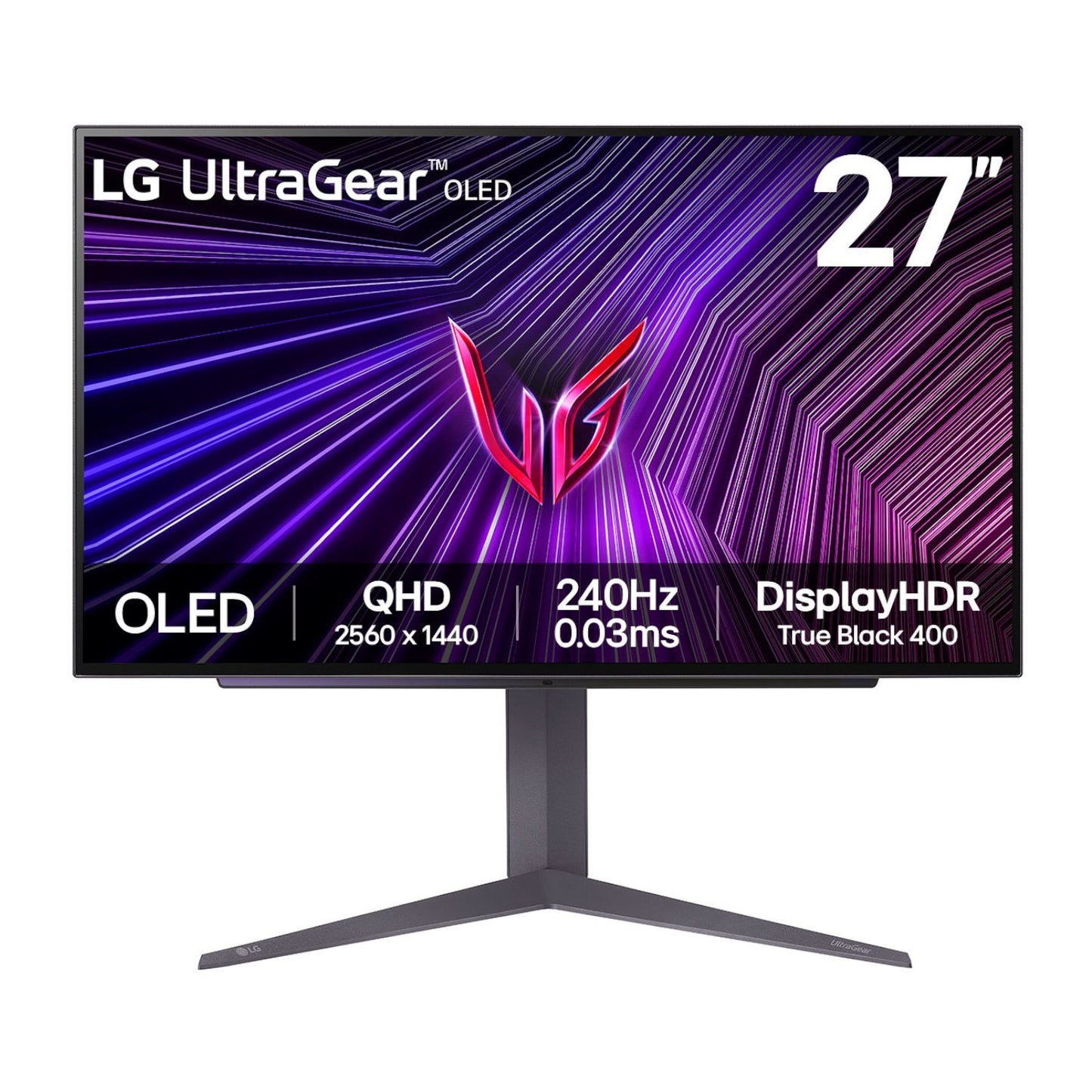 LG UltraGear 27″ QHD OLED Gaming 240Hz 0,03ms