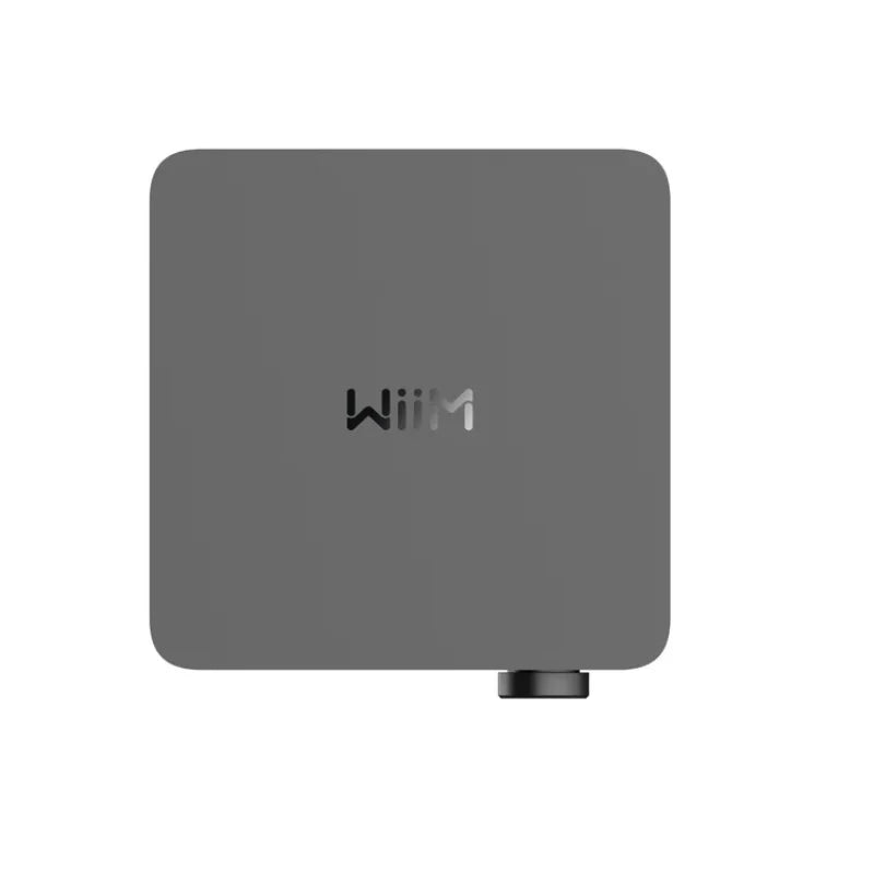 Polk Reserve R200 Bookshelf Speakers - Pair (Black) + WiiM Amp Ultra Streaming Amplifier (Grey)