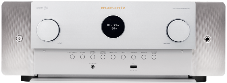 Marantz CINEMA50 9.4 Channel Network 8K AV Amplifier - Silver