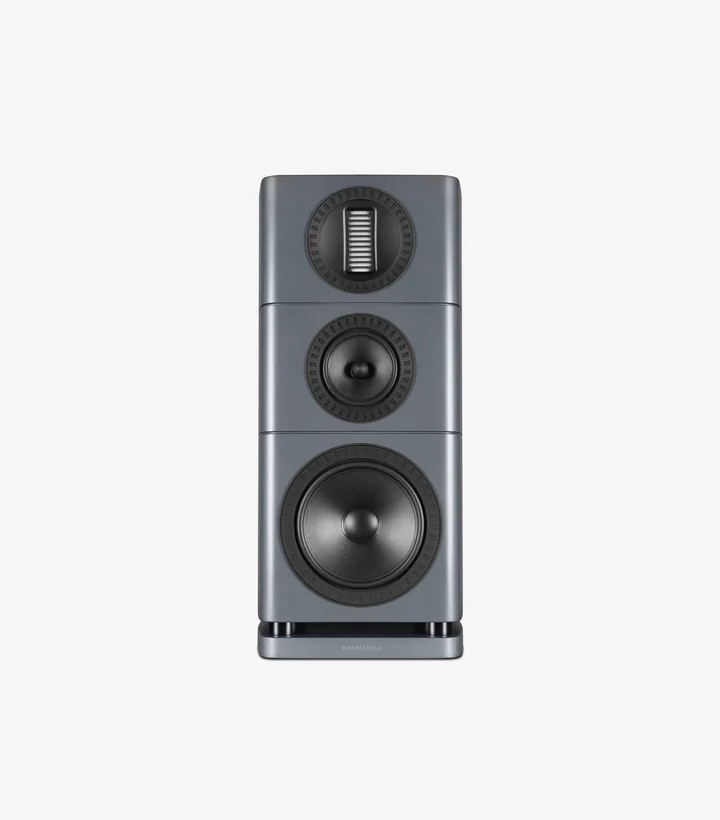 Wharfedale ELYSIAN 2R Standmount Loudspeaker with Speaker Stands- Pair (Lunar Grey)