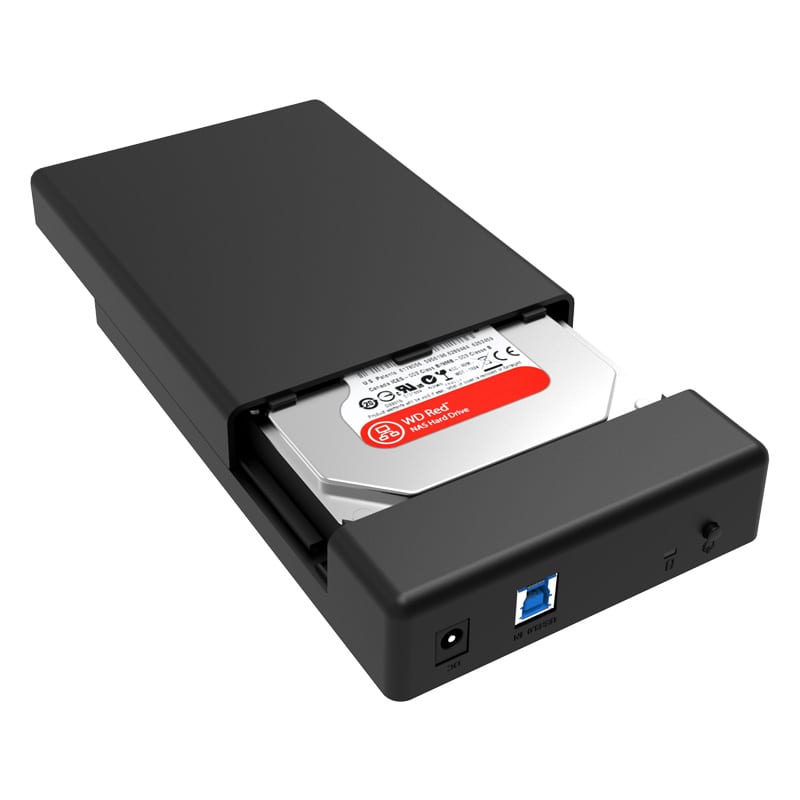 ORICO 3.5″ USB3.0 External HDD Enclosure – Black